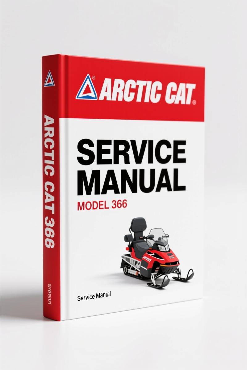 2009 Arctic Cat 366 Service Manual cover - 139 pages