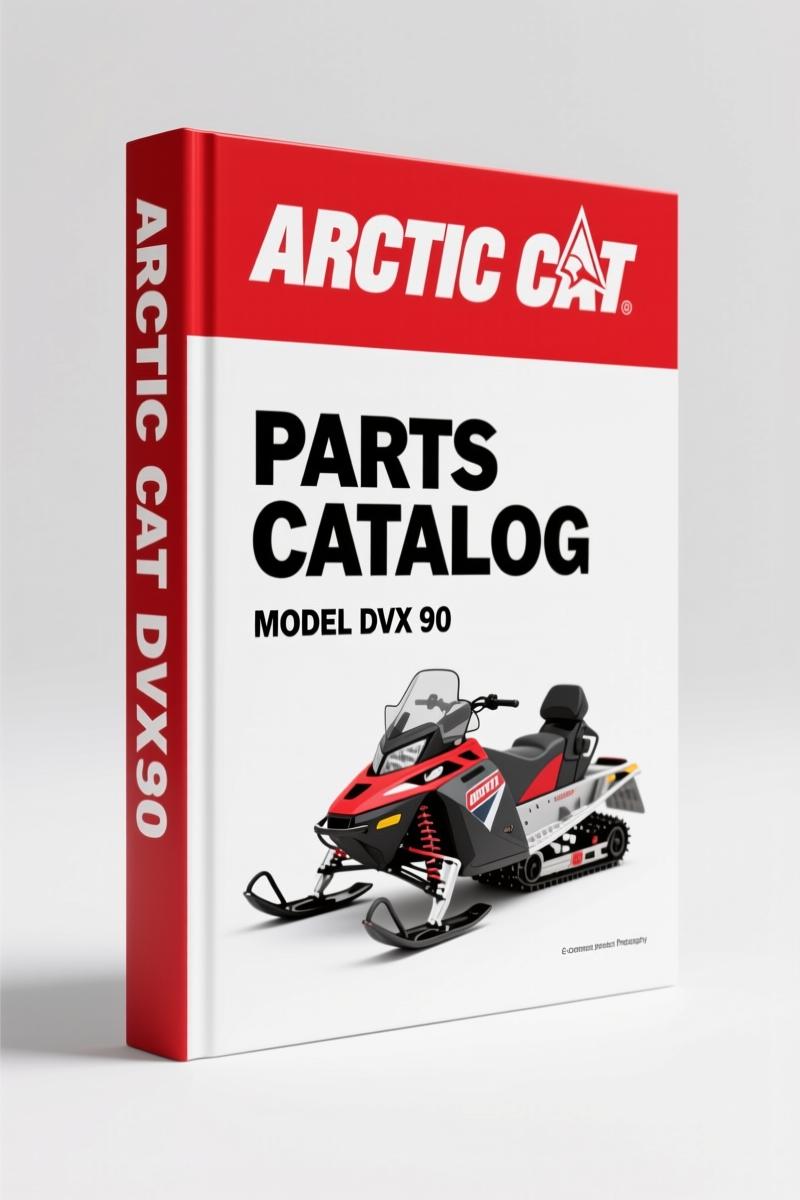 2012 Arctic Cat 350, DVX 300, 700, 450, DVX 90 Parts Catalog cover - factory OEM document