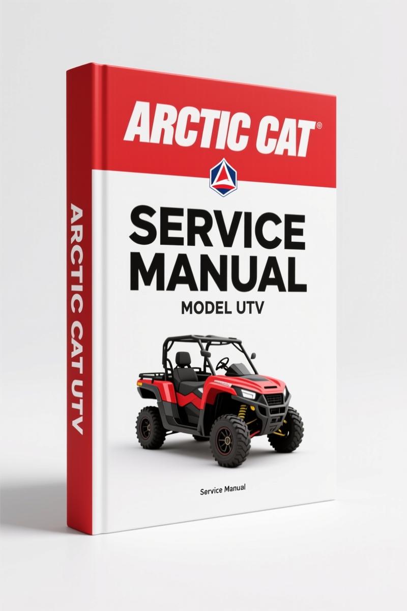 2008 Arctic Cat Prowler XTZ service manual cover – OEM factory document