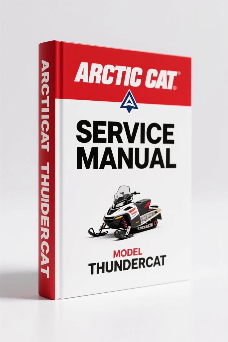 Arctic Cat Thundercat 2008 Service Manual – 162 Pages OEM Data