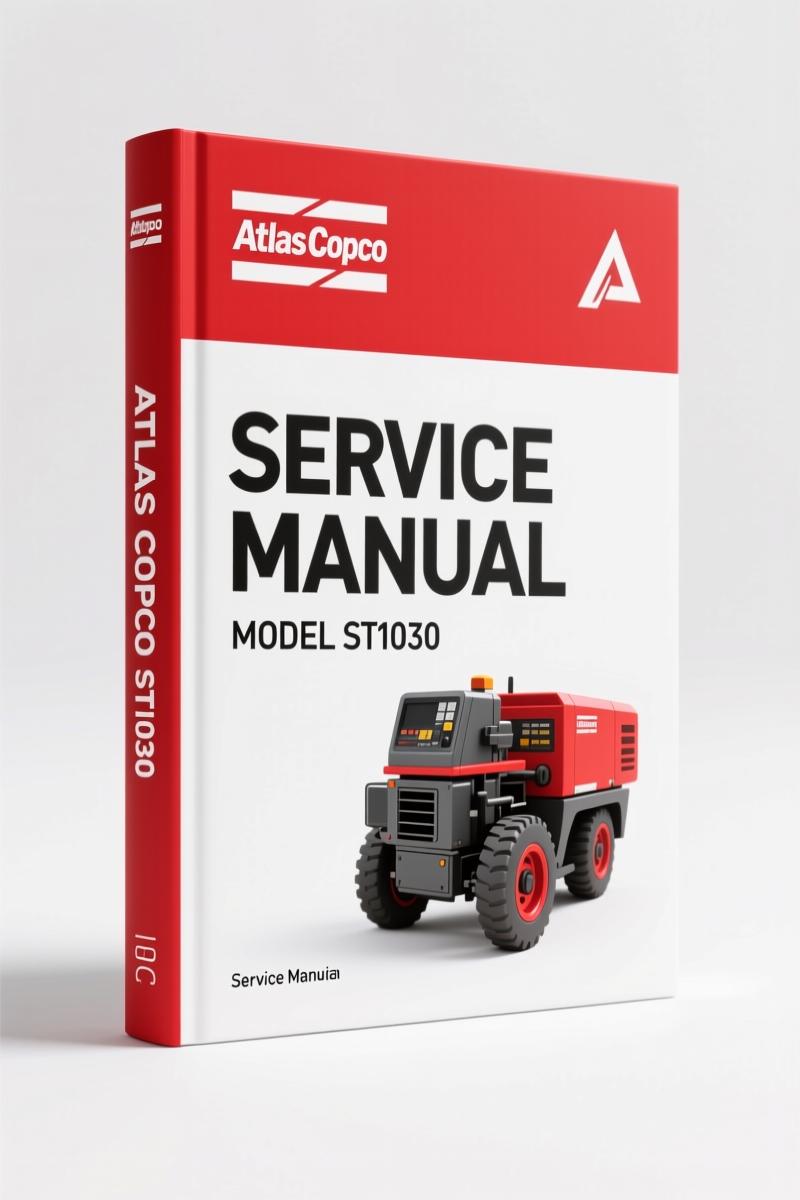 Atlas Copco ST1030 2007 Service Manual – Factory Specs & Procedures
