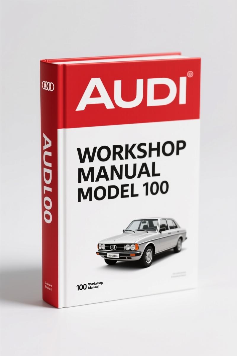 Audi 100, 200 1989 Workshop Manual – Factory Service for 5-Cylinder Engine
