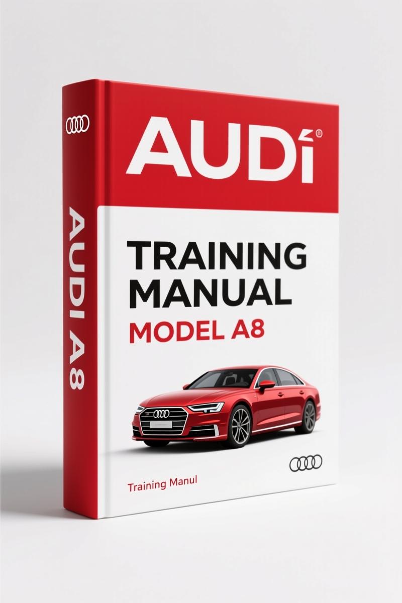 Audi A8 2003 Training Manual – Factory Electrical & Data Bus Specs