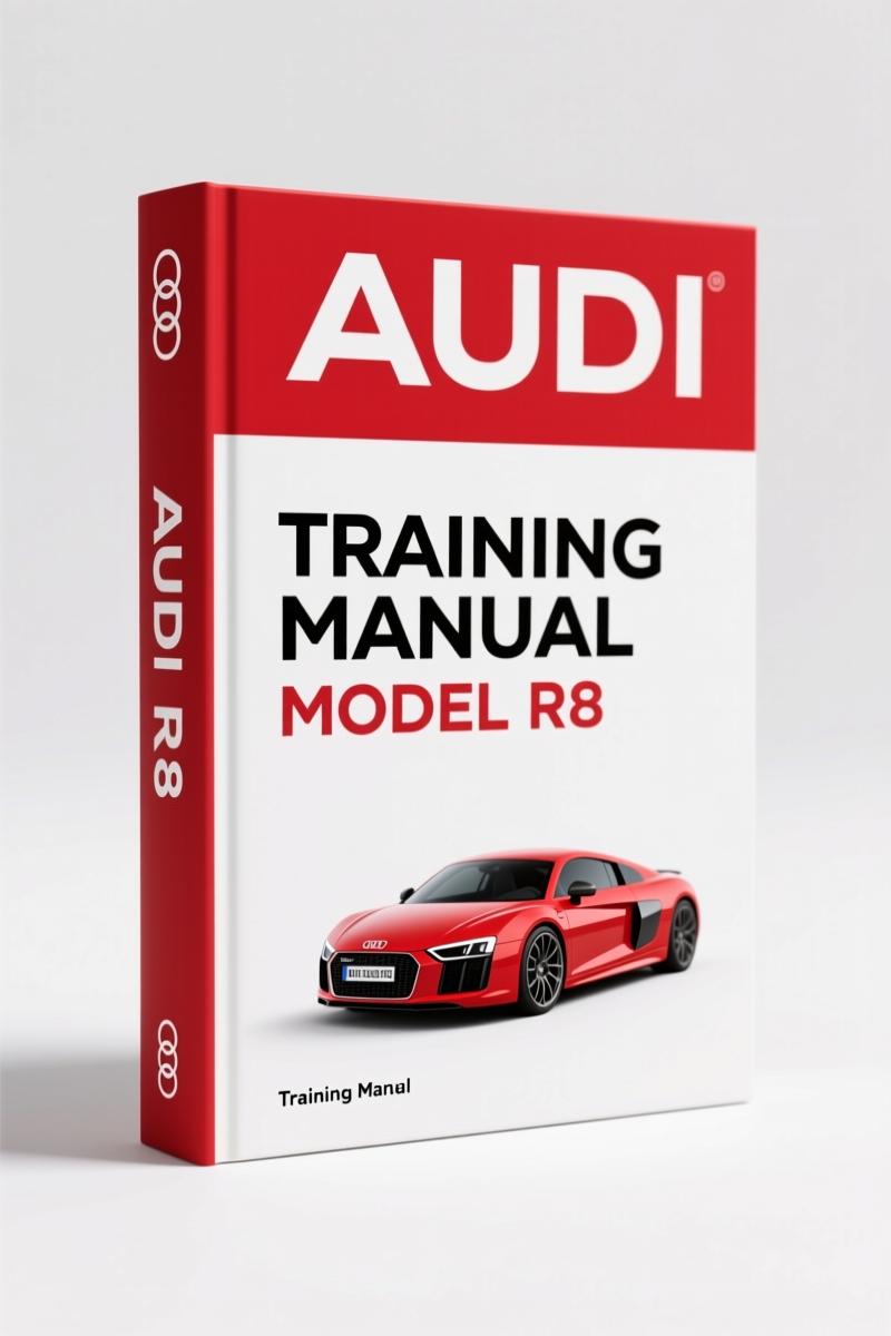 Audi R8 2008 Training Manual – Factory SSP for 4.2L V8