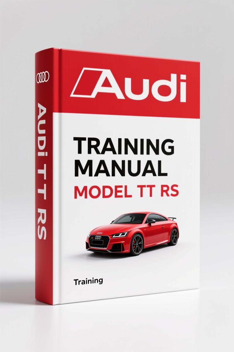 Audi TT RS Training Manual – Factory Specs & Service Data
