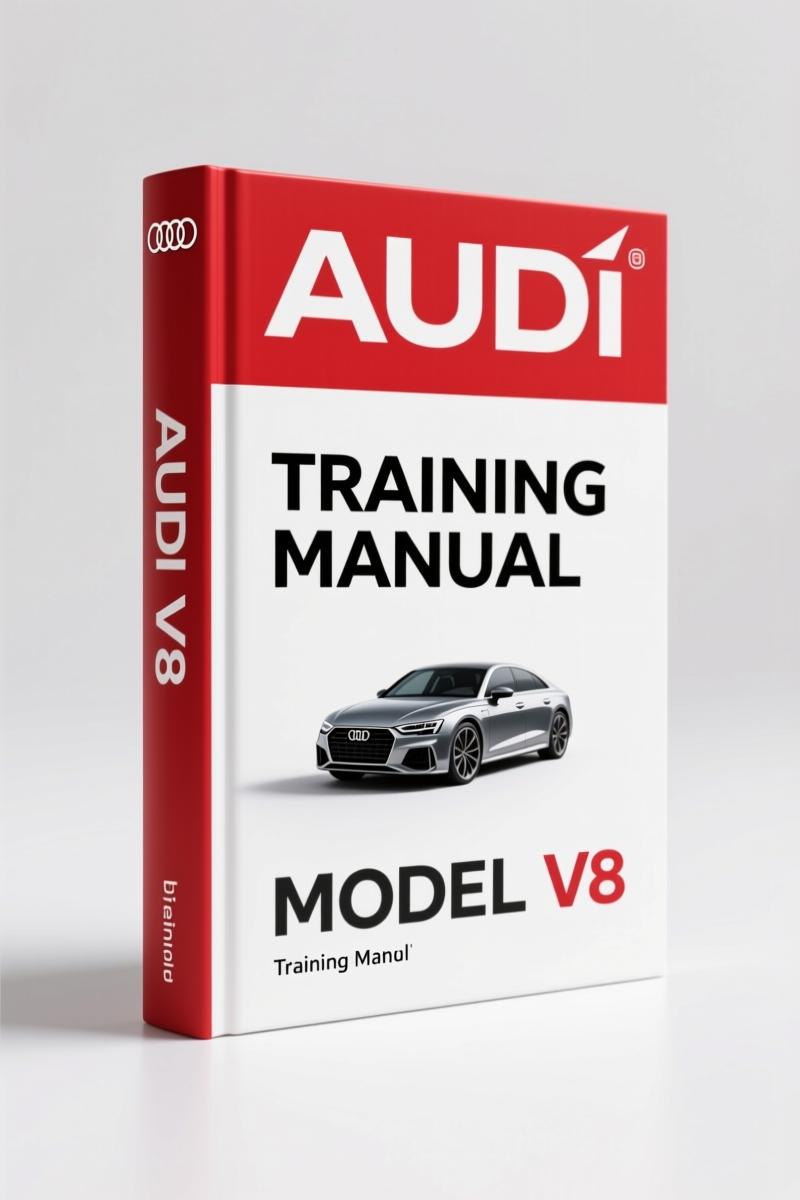 Audi V8 Training Manual – Factory Construction & Function Guide