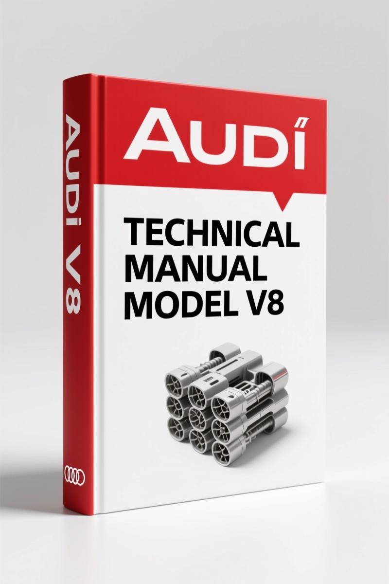 Audi V8 Technical Manual – 60-Page Factory Chain Drive & Engine Specification Document
