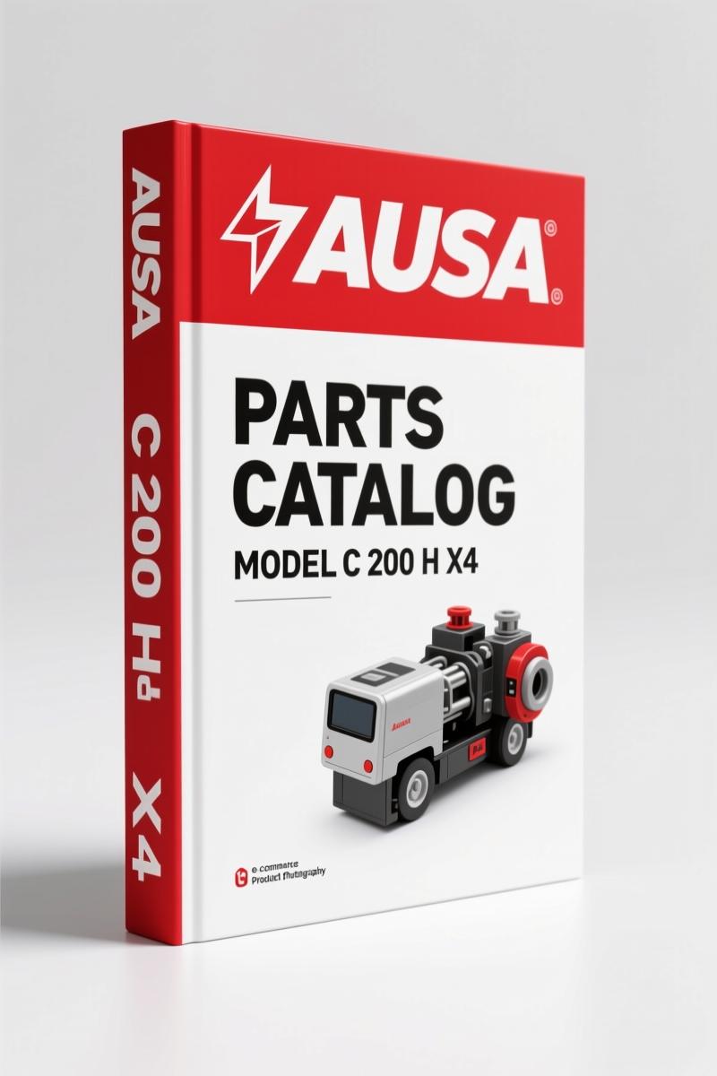 AUSA C 200 H X4 Parts Catalog – 301 Pages OEM Exploded-View Parts