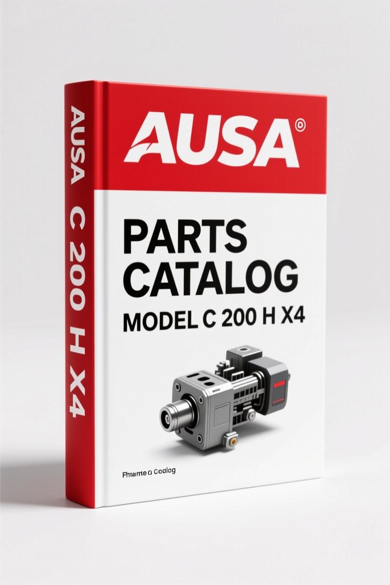 AUSA C 200 H X4 Parts Catalog – OEM Exploded-View Diagrams & Part Numbers