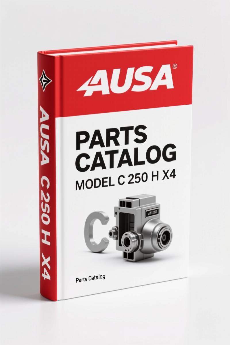 AUSA C 250 H X4 Parts Catalog – 304 Pages OEM Exploded Views