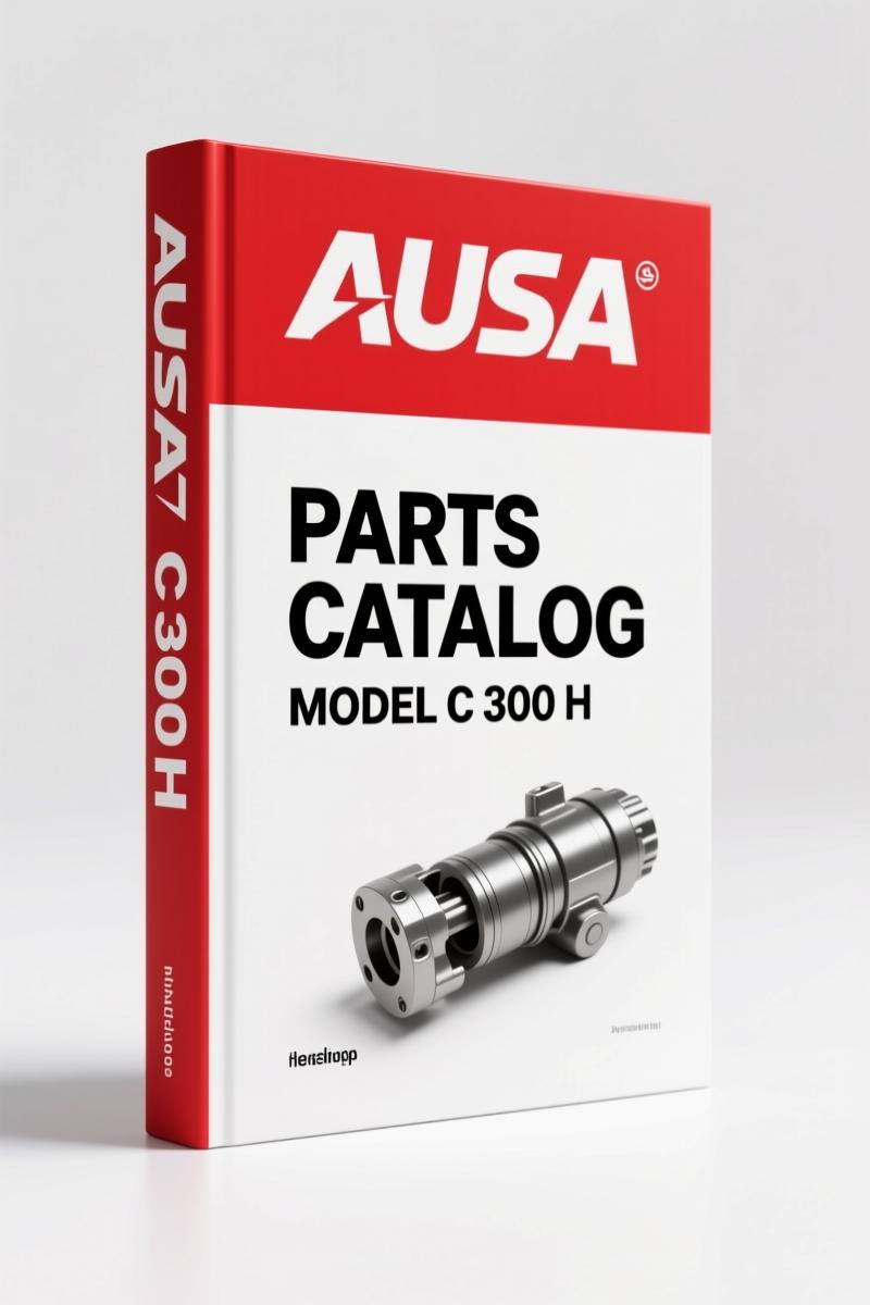 AUSA C 300 H Parts Catalog – 148 Pages OEM Exploded-View Diagrams