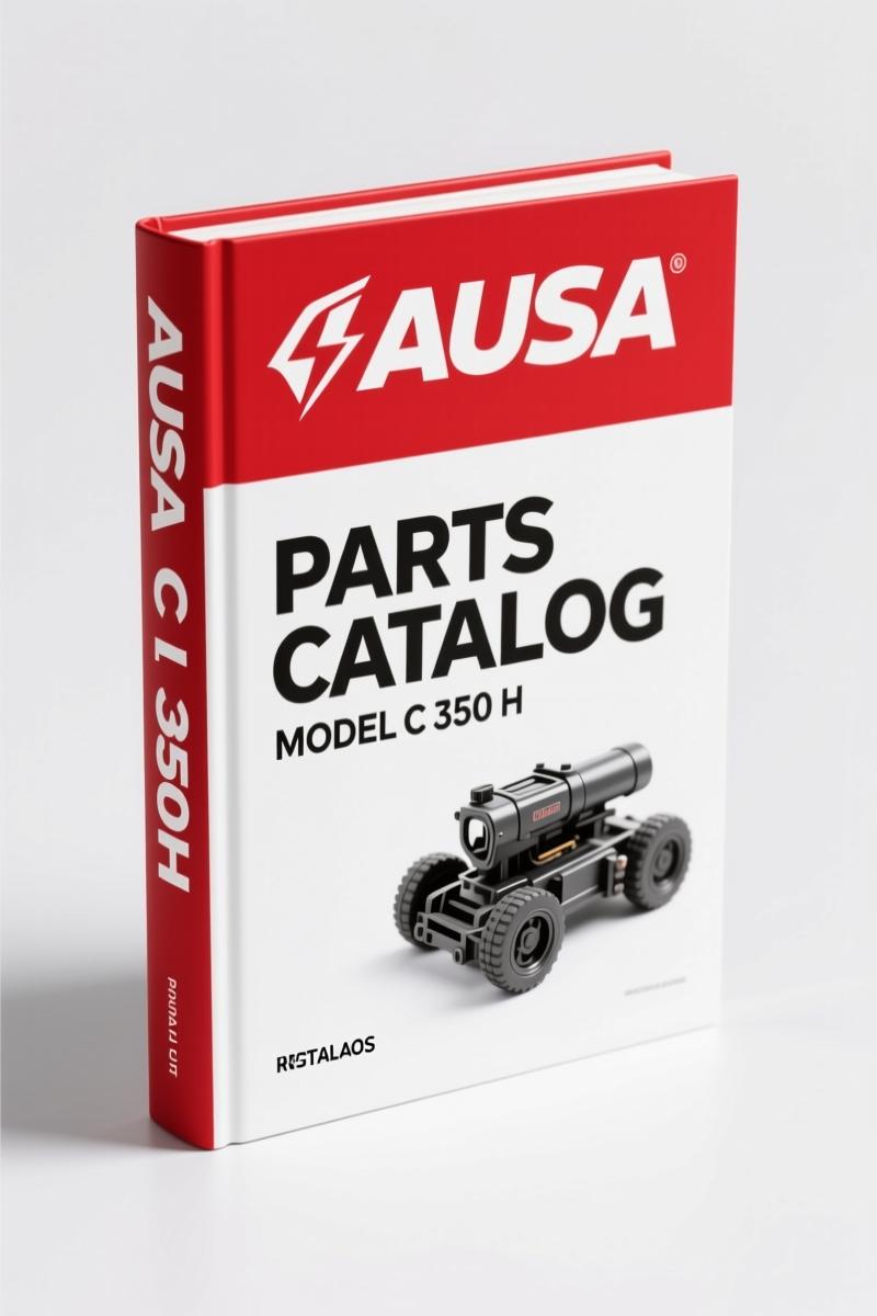 AUSA C 350 H Parts Catalog – 116 Pages OEM Exploded-View Parts Manual