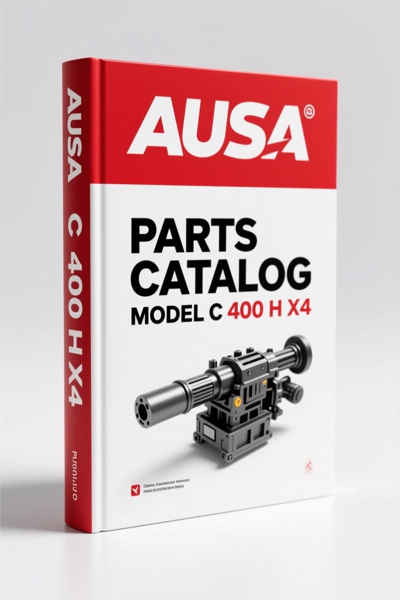 AUSA C 400 H X4 Parts Catalog – 117 Pages OEM Parts Manual