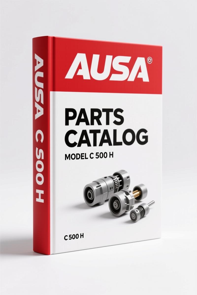 AUSA C 500 H Parts Catalog – 147 Pages OEM Exploded-View Diagrams & Part Numbers