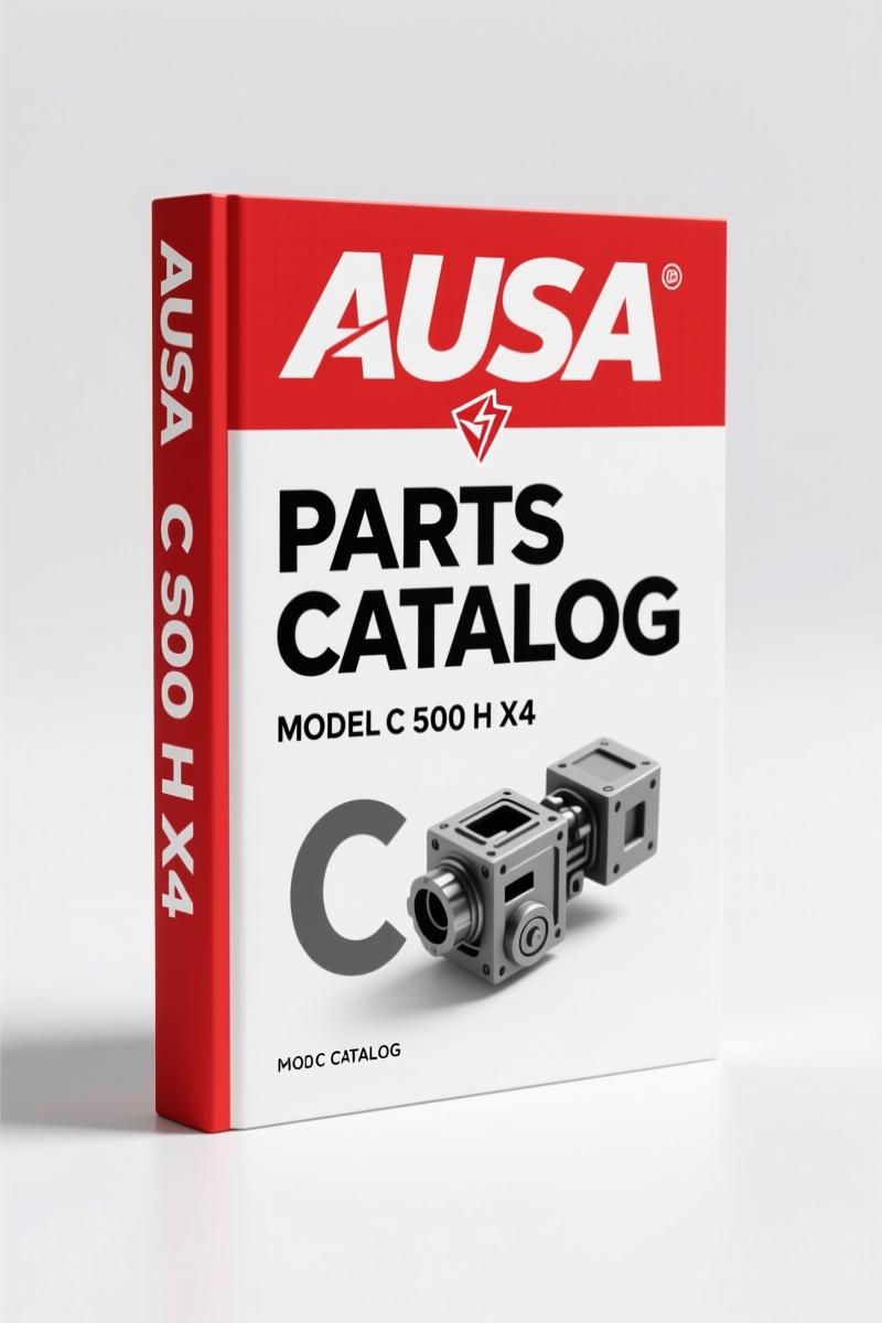 AUSA C 500 H X4 Parts Catalog – OEM Exploded-View Diagrams