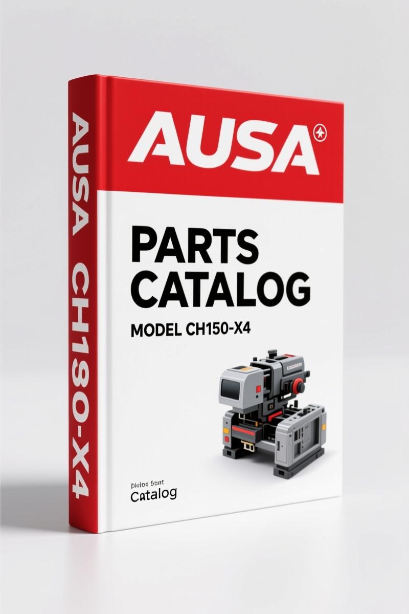 AUSA CH130-X4, CH150-X4 Parts Catalog – OEM Part Numbers & Exploded Views