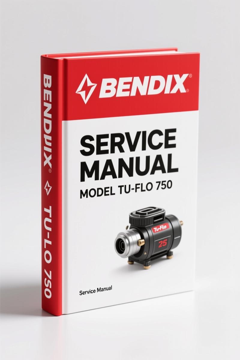 Bendix Tu-Flo 750 Service Manual – 40 Pages OEM Documentation