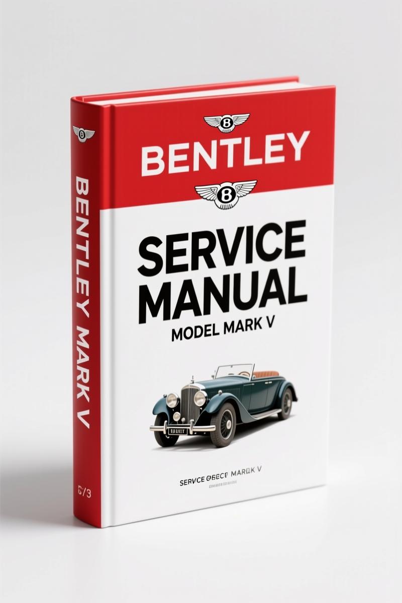 Bentley Mark V 1947 Service Manual – Factory Bulletins