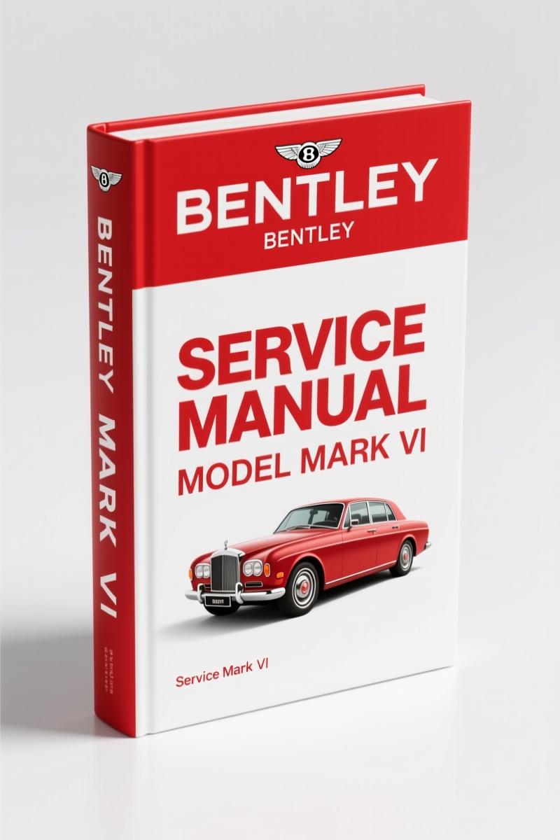 Bentley MARK VI 1947 Service Manual – Factory Bulletins for Air Cleaners & Carburettors