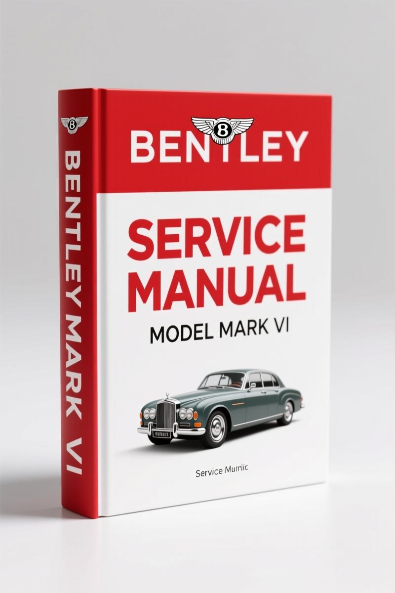 Bentley MARK VI 1947 Service Manual – OEM Factory Specs for Post-War British Engineering
