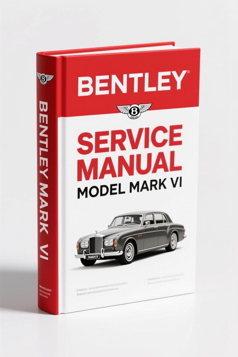 Bentley MARK VI 1947 Service Manual – 78 Pages of Factory Bulletins