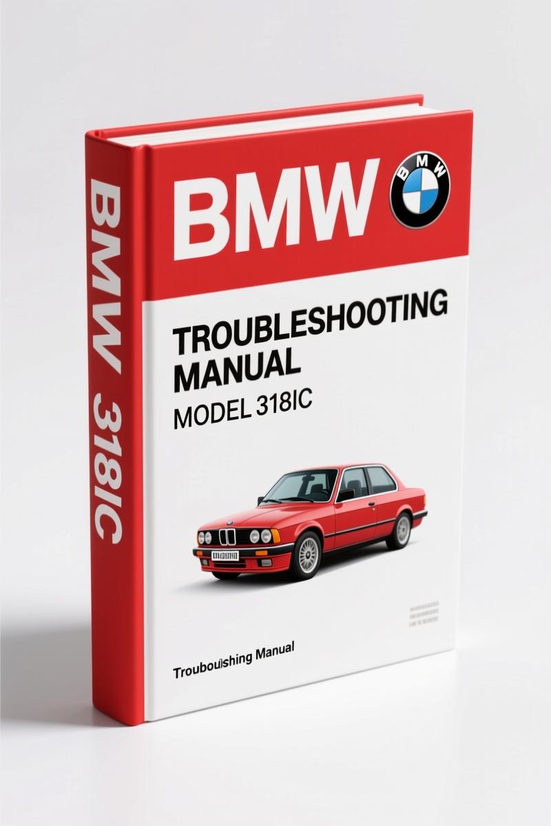 BMW 318ic 1992 Troubleshooting Manual – Factory Electrical Diagnostics