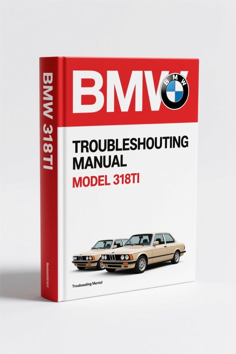 1998 BMW 318ti Electrical Troubleshooting Manual cover - factory OEM wiring diagrams and schematics