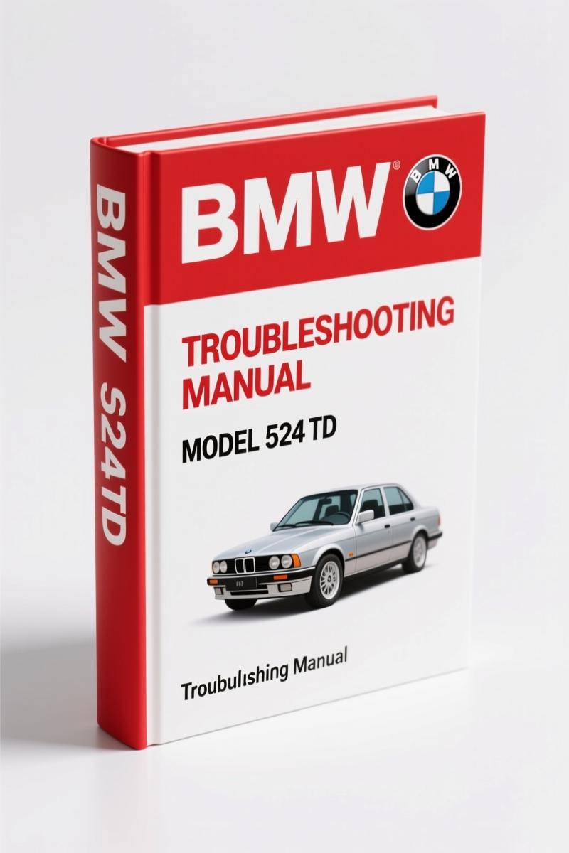 BMW 524TD 1985 Troubleshooting Manual – Factory Electrical Diagnostics