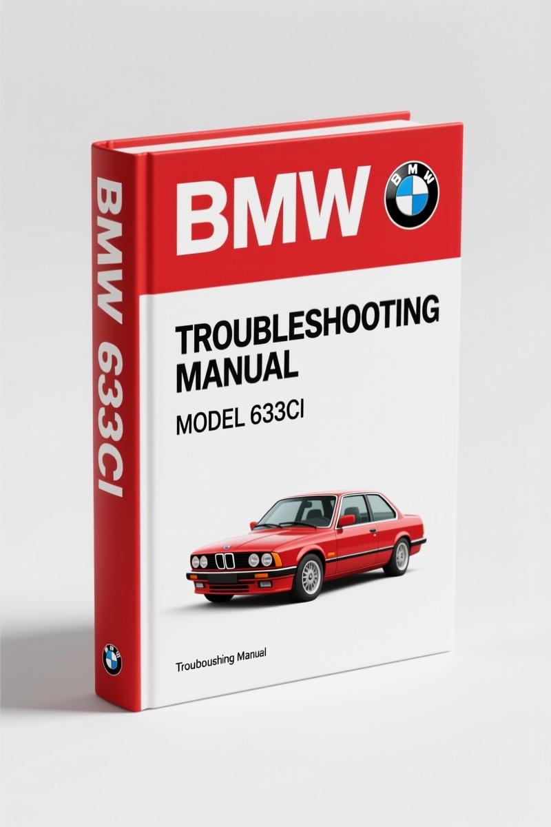 BMW 633CSi 1984 Troubleshooting Manual – Factory Electrical Diagnostics