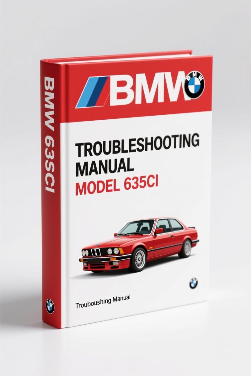 BMW 635CSi 1986 Troubleshooting Manual – Factory Electrical Diagnostics