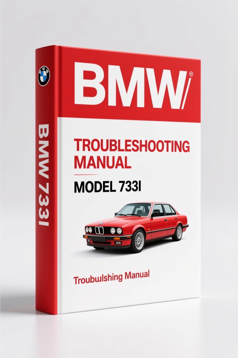 BMW 733i 1982 Troubleshooting Manual – Factory Electrical Guide