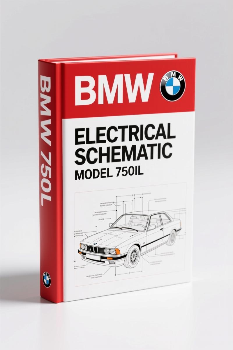 BMW 735i, 735iL, 750iL 1990 Electrical Schematic – Factory Wiring Manual