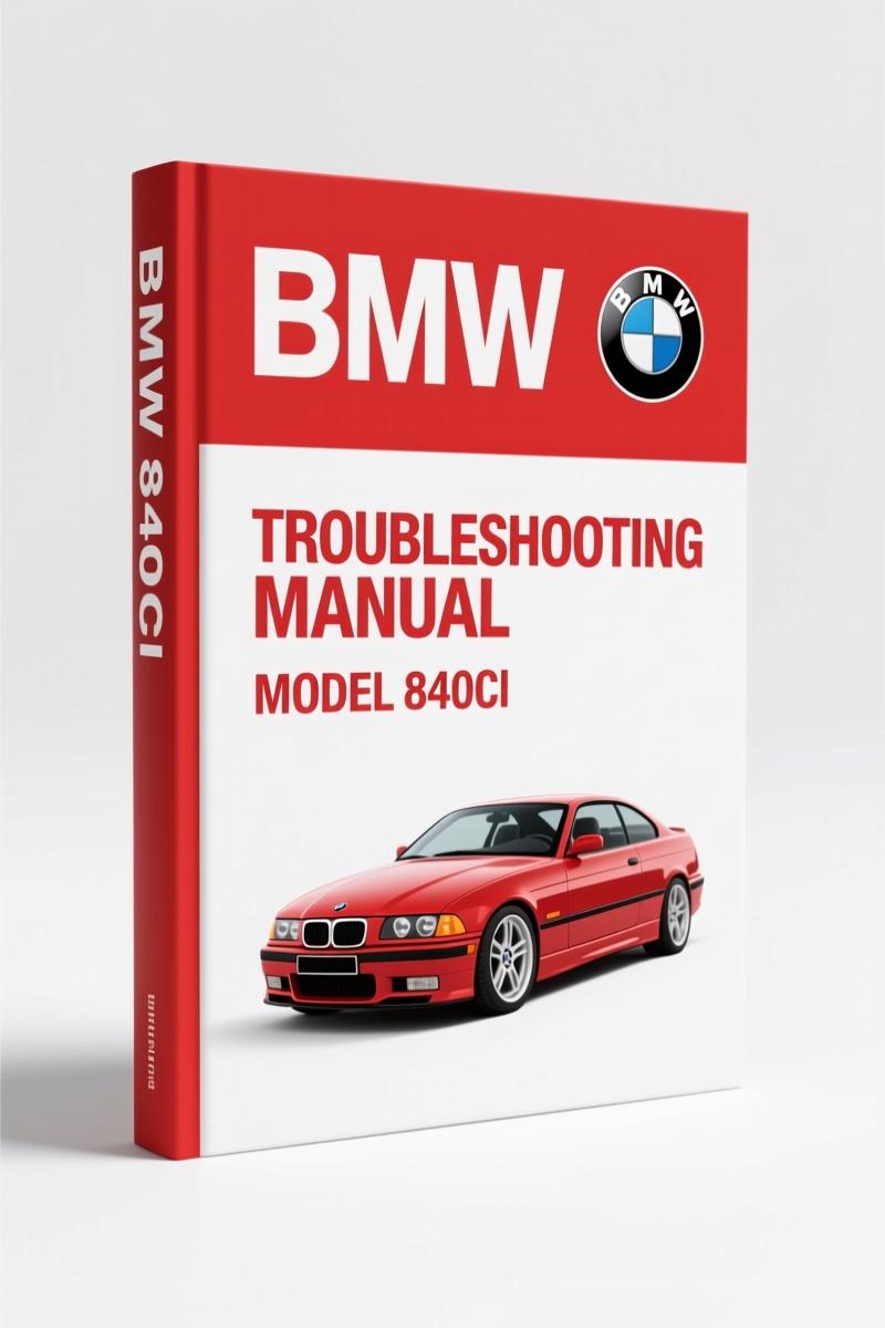 BMW 840Ci, 850Ci, 850CSi 1996 Troubleshooting Manual – Factory Electrical Diagnostics