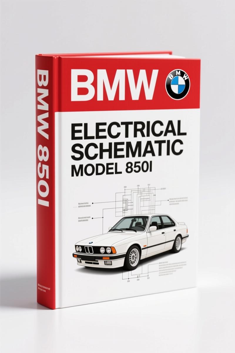 BMW 850i 1991 Electrical Schematic – Factory Wiring Diagrams