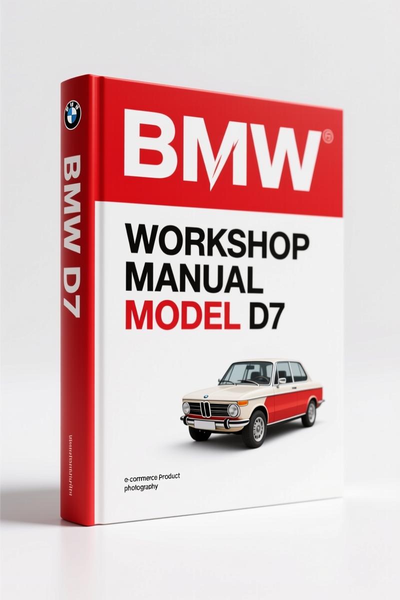 BMW D7 Workshop Manual – Factory Repair Procedures for Marine Diesel