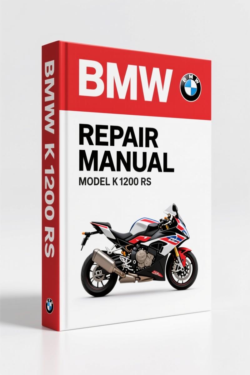 BMW K 1200 RS Repair Manual – Factory Specs
