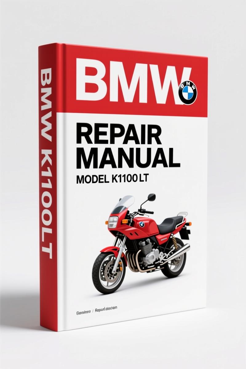 BMW K1100LT K1100RS Repair Manual - 364 Pages OEM Factory Specs