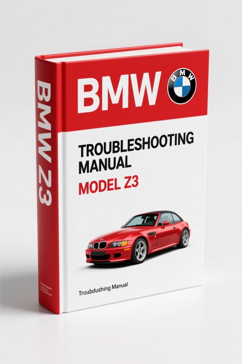 BMW Z3, M Roadster, M Coupe Troubleshooting Manual – 382 Pages Factory Electrical Diagnostic