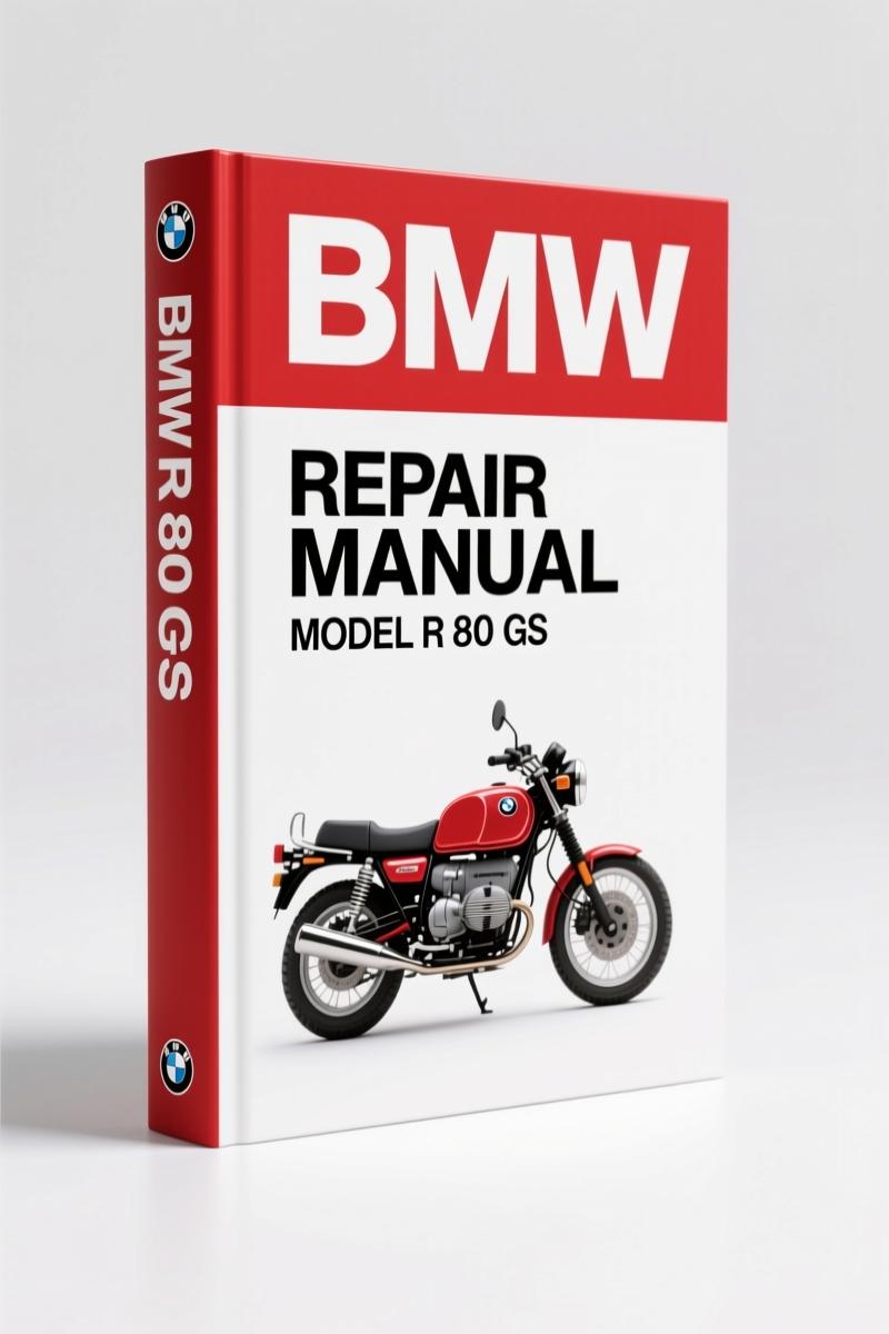 BMW R 80 GS, R 100 R Repair Manual – Factory Service Specs