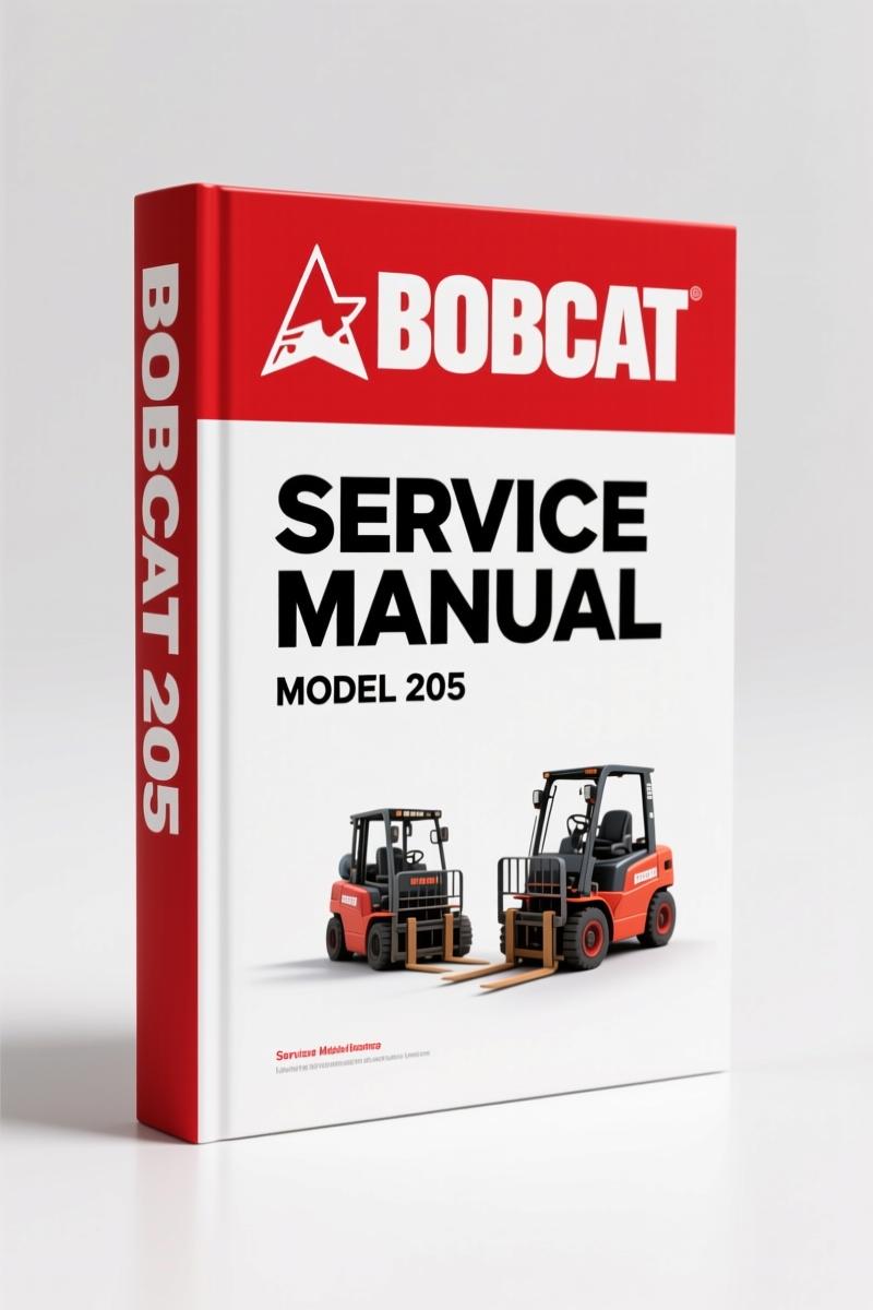 Bobcat 205 2006 Service Manual – 847-Page Factory Specs
