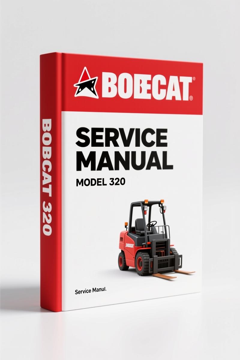 Bobcat 320, 320L 2006 Service Manual – 642 Pages OEM Specs