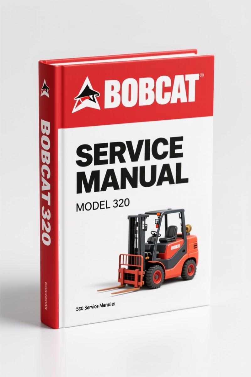 Bobcat 320, 322 2006 Service Manual – Factory Specs for Compact Excavators