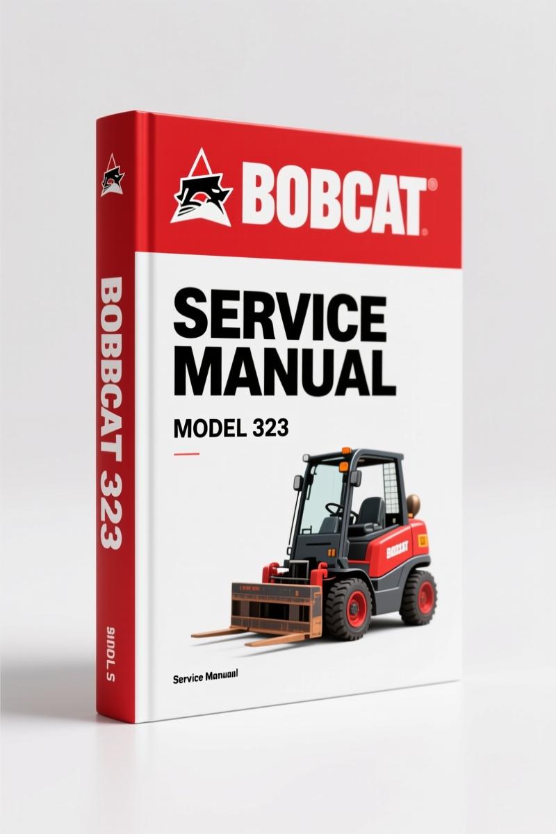 Bobcat 323 2008 Service Manual – Factory Specs for Compact Excavator