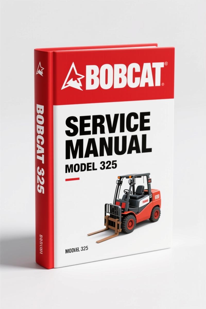 Bobcat 325, 328, 331 2006 Service Manual – 798 Pages Factory Specs