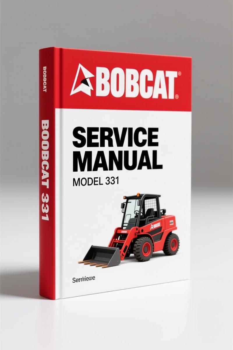Bobcat 331, 331E, 334 2007 Service Manual – Factory Specs for Excavator