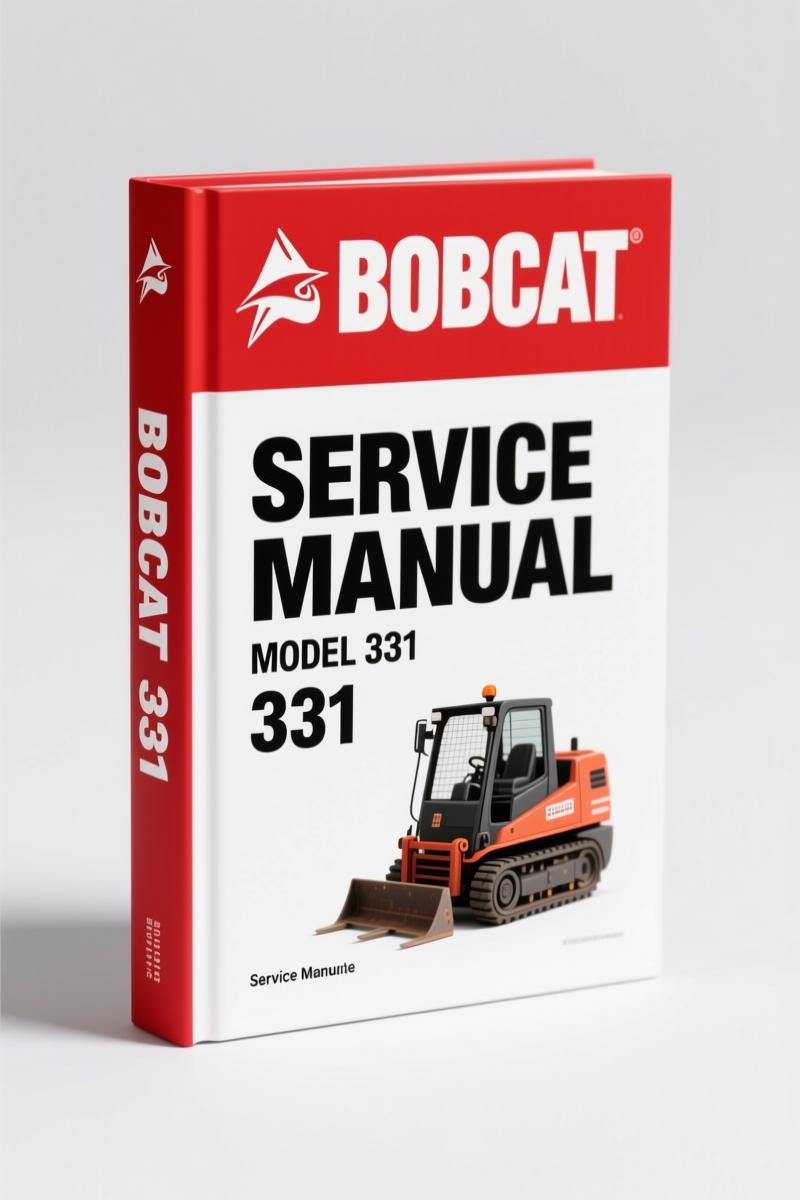 Bobcat 331, 331E, 334 2006 Service Manual – 865 Pages OEM