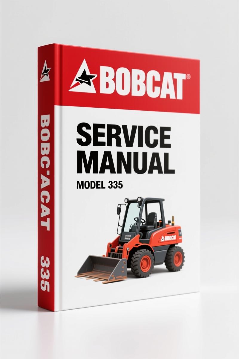 Bobcat 335 2008 Service Manual – 940 Pages of Factory Specs
