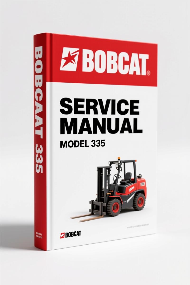Bobcat 335 2007 Service Manual – 1002 Pages Factory Specs