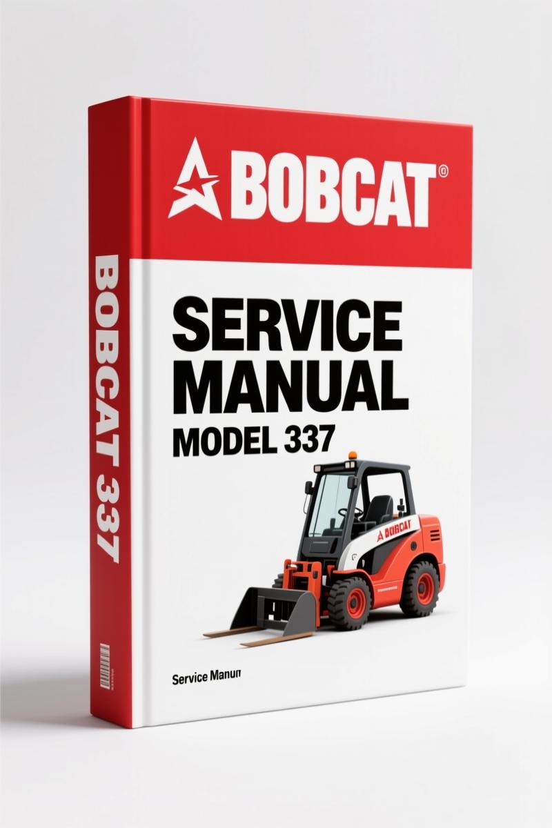 Bobcat 337, 341 1997 Service Manual – 490 Pages Factory Specs