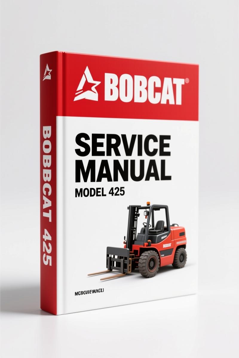 Bobcat 425 2007 Service Manual – 726 Pages Factory Specs